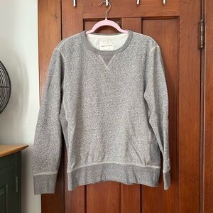 Men's American Eagle Outfitters Light Gray Crewneck Sweatshirt